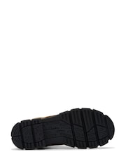 Clarks Clatks Tan Standard Fit (F) Older Kids Evyn Top Boots - Image 7 of 7