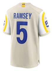 Nike Brown NFL Los Angeles Rams Game Road Jersey - Jalen Ramsey - Image 3 of 3