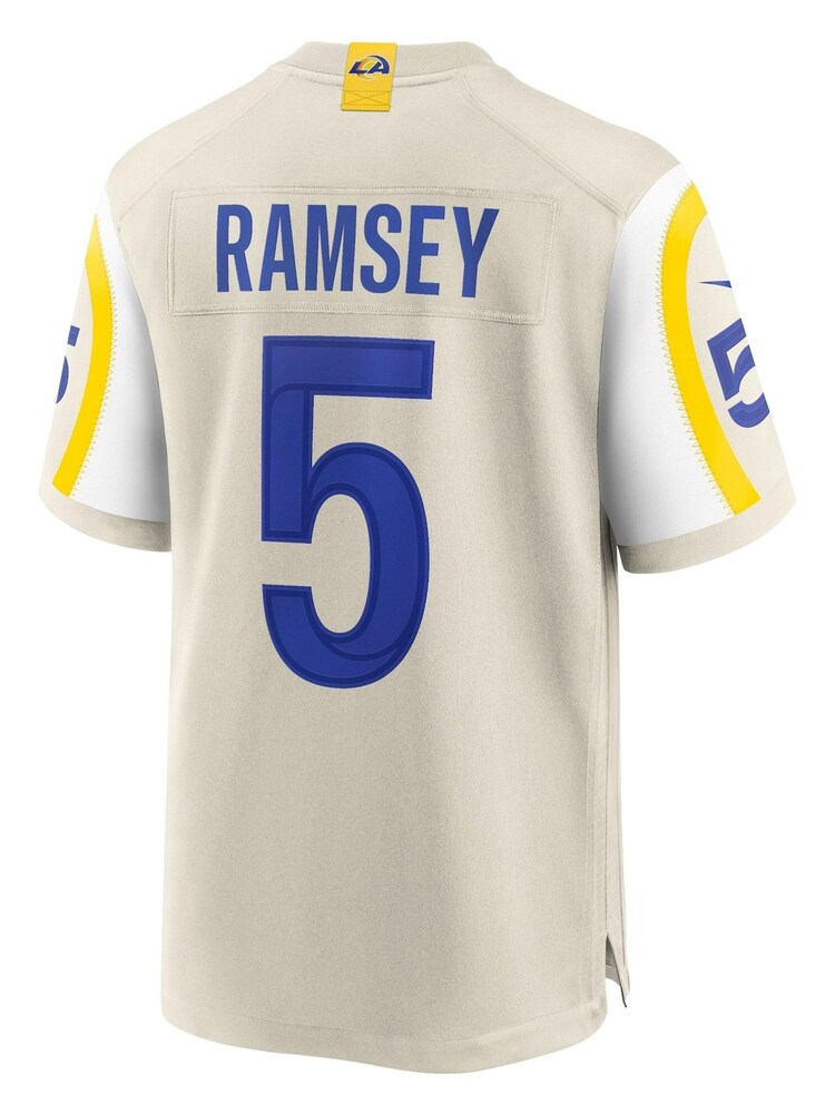 Nike Brown NFL Los Angeles Rams Game Road Jersey - Jalen Ramsey - Image 3 of 3