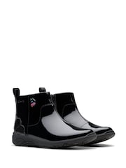 Clarks Black Standard Fit (F) Relda Glow Boots - Image 2 of 8