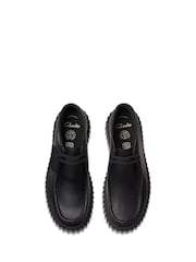 Clarks Black Standard Fit (F) Leather Tor Hill Boots - Image 5 of 7