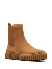 Clarks Brown Tor Hill Top Boots - Image 3 of 7