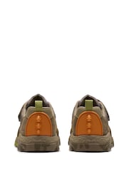 Clarks Green Standard Fit (F) Steggy See Shoes - Image 4 of 8