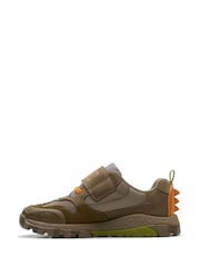 Clarks Green Standard Fit (F) Steggy See Shoes - Image 6 of 8