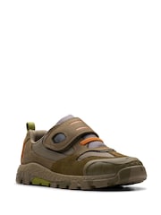 Clarks Green Standard Fit (F) Steggy See Shoes - Image 7 of 8