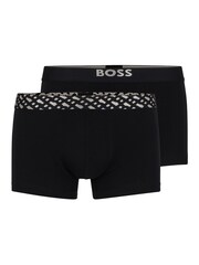 BOSS Black Silver Trunks 2 Packs - Image 2 of 9