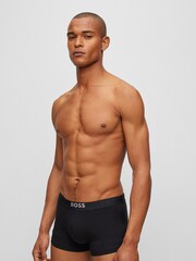 BOSS Black Silver Trunks 2 Packs - Image 7 of 9