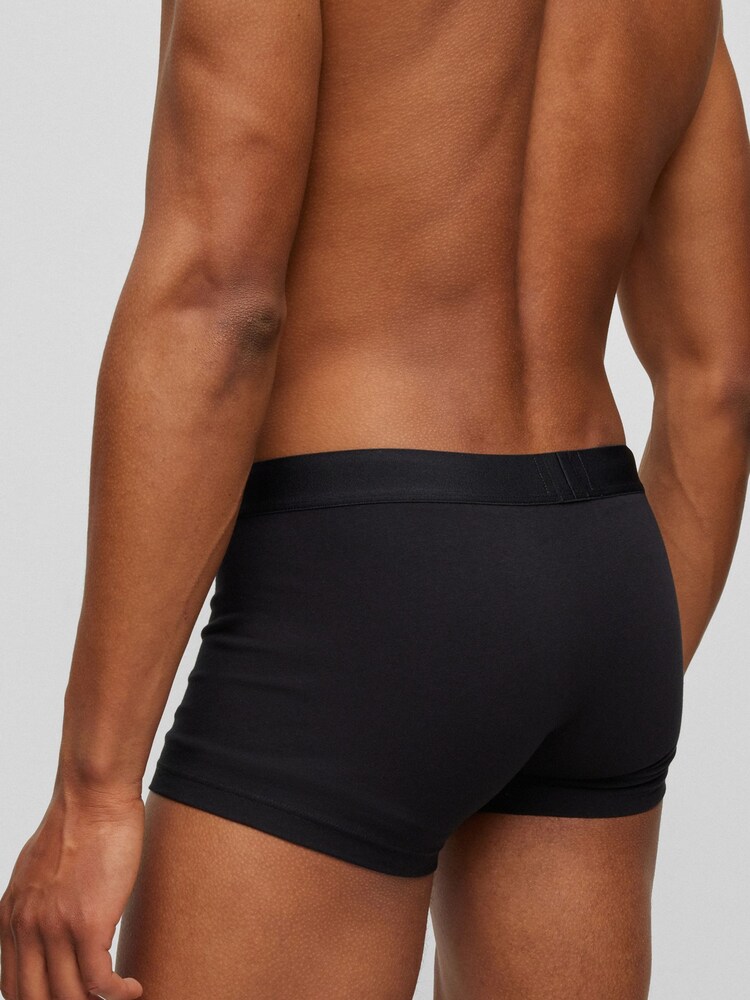 BOSS Black Silver Trunks 2 Packs - Image 9 of 9