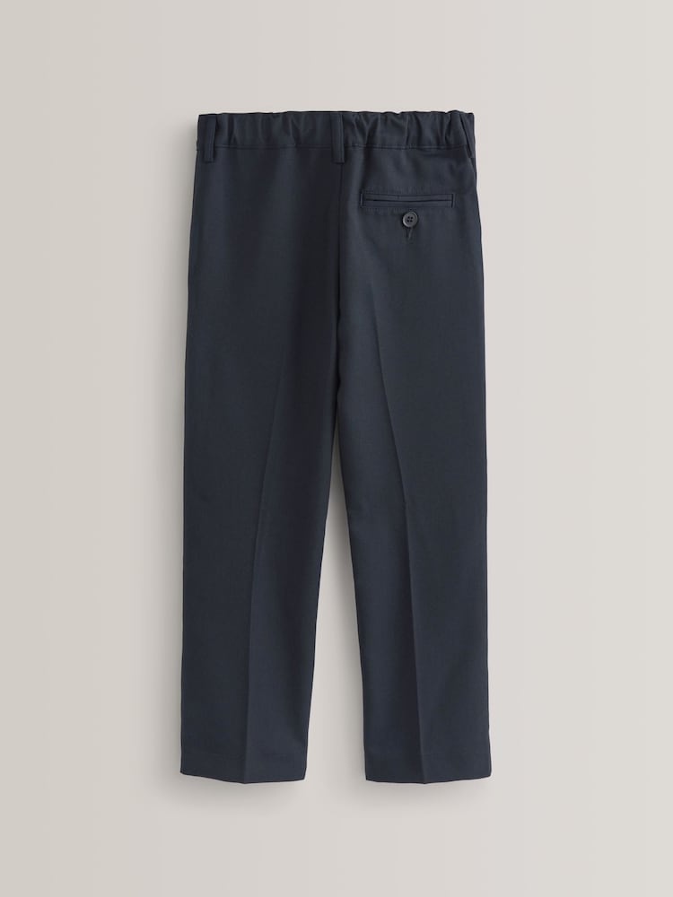 Marineblau - Schulhose mit Bügelfalten vorne (3–17 Jahre) - Bild 2 von 6 Marineblau - Schulhose mit Bügelfalten vorne (3–17 Jahre) - Bild 2 von 6