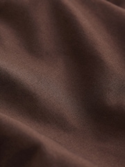 Rust Brown Slim Fit Easy Iron Button Down Oxford Shirt - Image 7 of 7