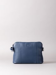 Lakeland Leather Blue Light Alston Curved Cross-Body Bag - Image 2 of 6
