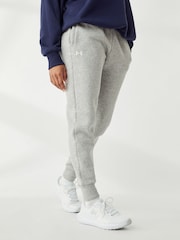 Under Armour Grey Rival Fleece Joggers - Image 1 of 5