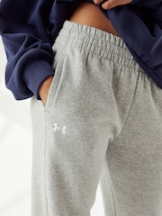 Under Armour Grey Rival Fleece Joggers - Image 4 of 5