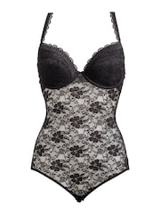 Pour Moi Black Rebel Padded Plunge Body - Image 2 of 3