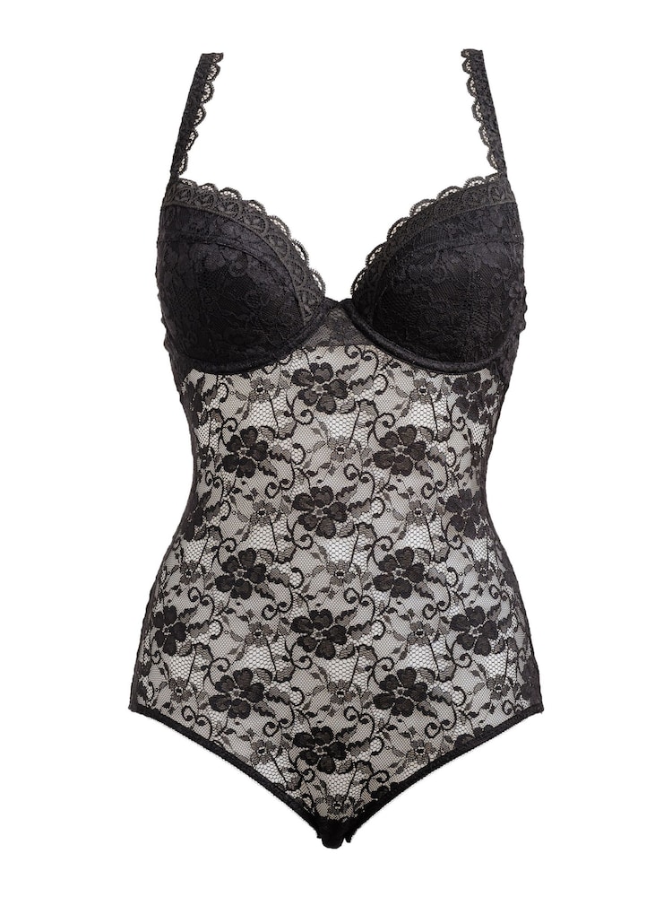 Pour Moi Black Rebel Padded Plunge Body - Image 2 of 3