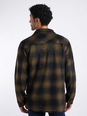 그린 - Weird Fish Tyburn Check Fleece Jacket - 7의 이미지 2