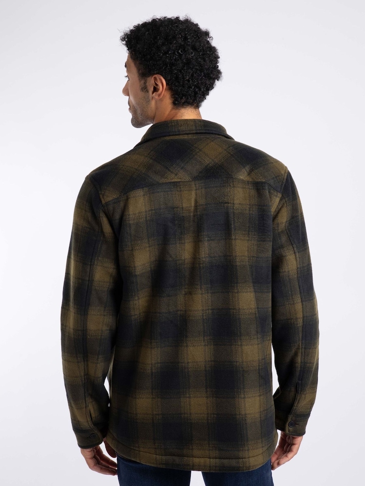 그린 - Weird Fish Tyburn Check Fleece Jacket - 7의 이미지 2