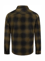 그린 - Weird Fish Tyburn Check Fleece Jacket - 7의 이미지 7