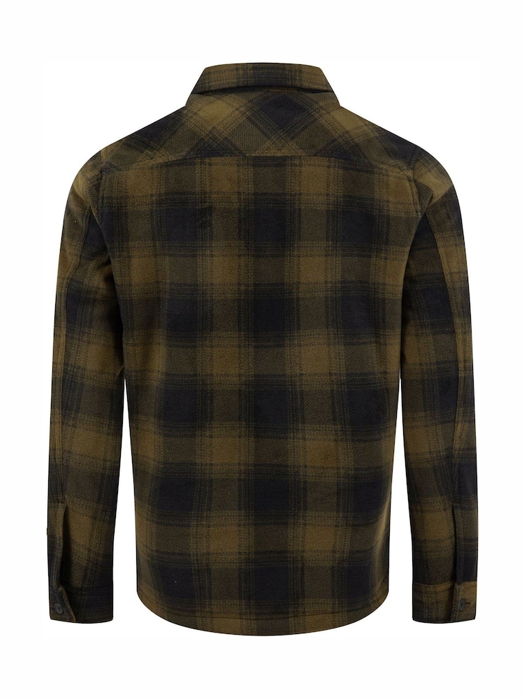 그린 - Weird Fish Tyburn Check Fleece Jacket - 7의 이미지 7