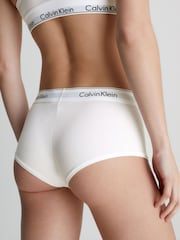 Calvin Klein White Logo Cotton Boxers - Image 2 of 5