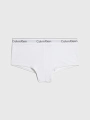 Calvin Klein White Logo Cotton Boxers - Image 5 of 5