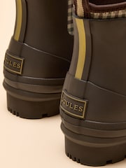 Joules Foxton Chocolate Brown Neoprene Lined Ankle Wellies - Image 5 of 6