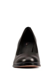 Clarks Black Leather Kaylin Cara 2 Shoes - Image 4 of 7
