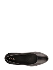 Clarks Black Leather Kaylin Cara 2 Shoes - Image 7 of 7