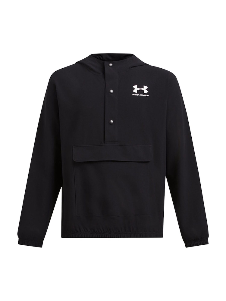 Under Armour Black B Icon Woven Anorak - Image 1 of 2