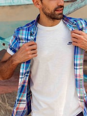 Weird Fish Cream Fished Branded Cotton T-Shirt - Image 1 of 7