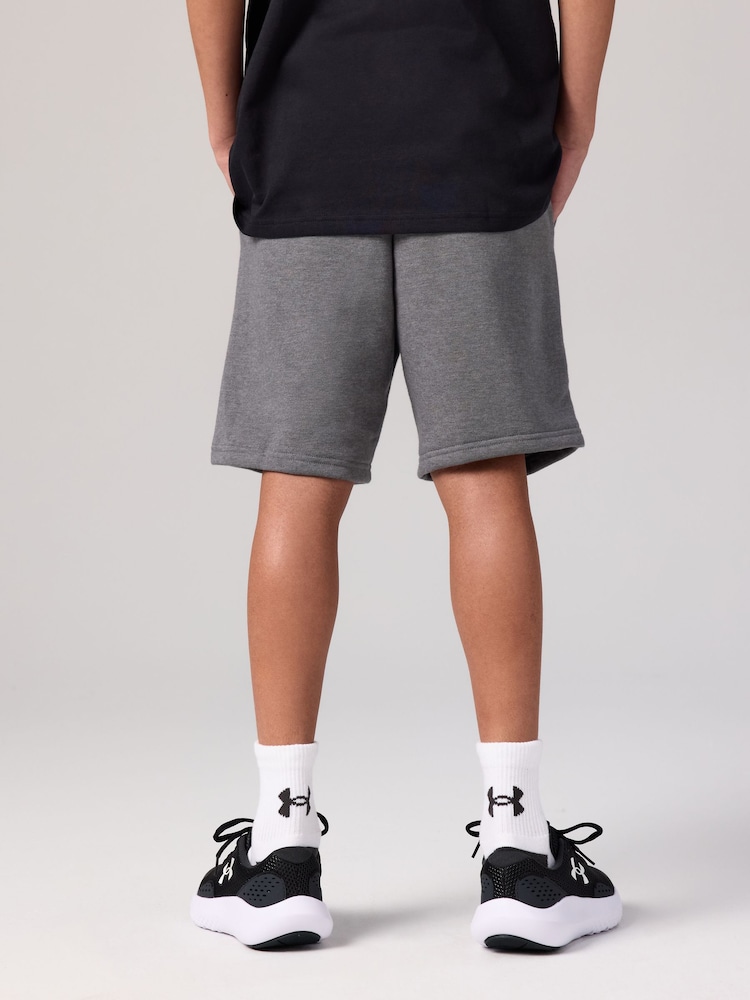Buy Under Armour Grey Rival Fleece Shorts from Next Bahrain