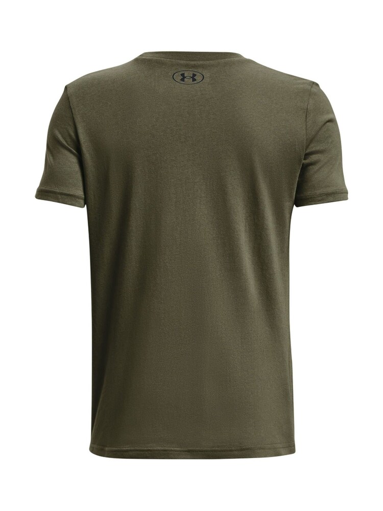 Under Armour Green Boys Youth Sportstyle Left Chest Logo T-Shirt - Image 2 of 2
