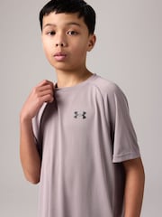 Under Armour Grey Ground Tech 20 Short Sleeve T-Shirt - Image 3 of 6