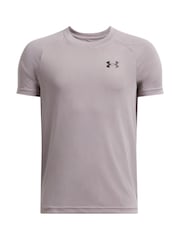 Under Armour Grey Ground Tech 20 Short Sleeve T-Shirt - Image 4 of 6