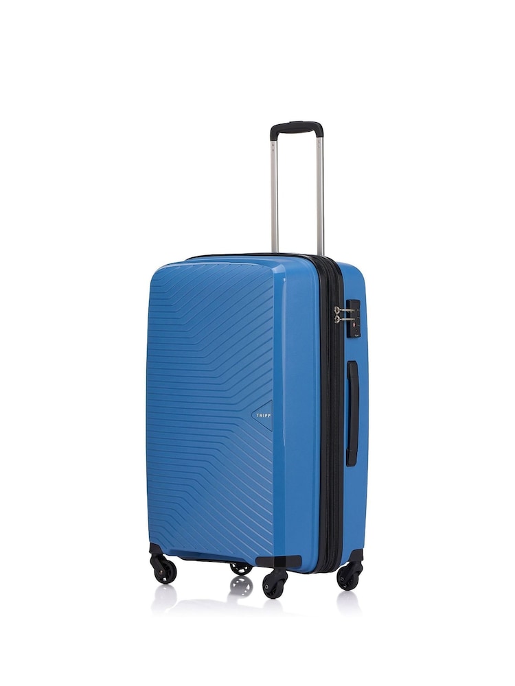 Tripp Sky Blue Chic Cabin 4 Wheel Suitcase 55cm - Image 1 of 4