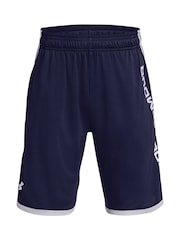 Under Armour Blue Youth Stunt 3.0 Shorts - Image 1 of 3