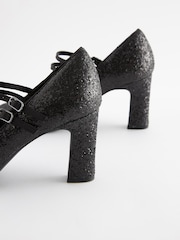 Black Shimmer Regular/Wide Fit Forever Comfort® Mary Jane Shoes - Image 4 of 5