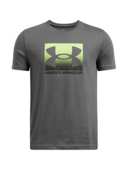 Under Armour Grey Boxed Sports T-Shirt - Image 1 of 2