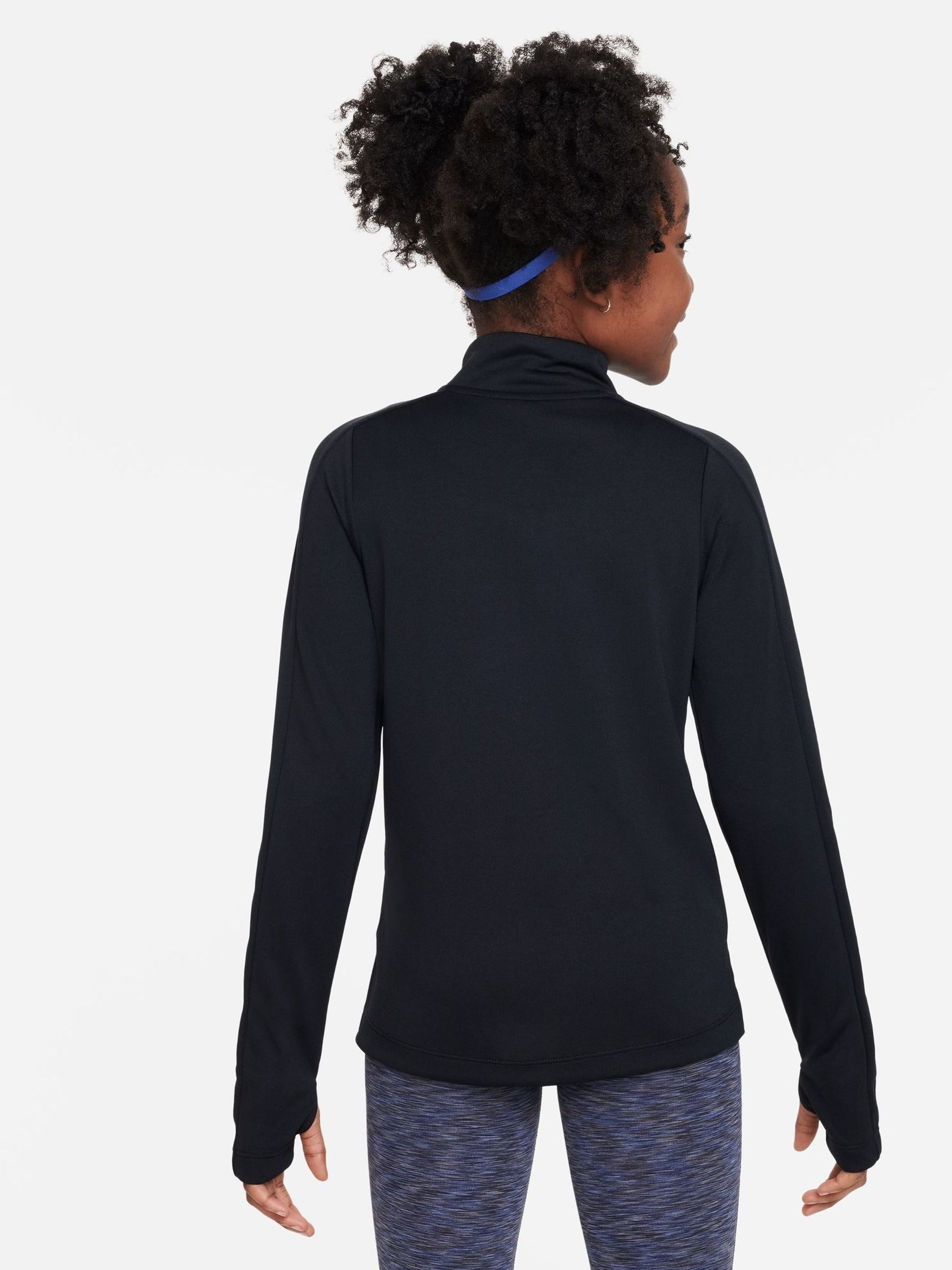 Buy Nike Black Dri FIT Long Sleeve Half Zip Top from Next Ireland