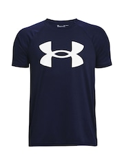 تيشرت بشعار كبير بكم قصير من Under Armour - صورة 1 من 2