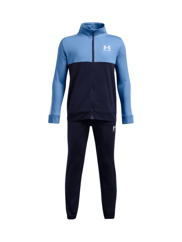 Azul - Chándal de punto colour block de niño de Under Armour - Imagen 1 de 3