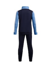 Azul - Chándal de punto colour block de niño de Under Armour - Imagen 2 de 3