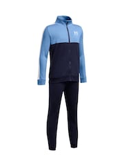 Azul - Chándal de punto colour block de niño de Under Armour - Imagen 3 de 3
