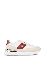 Tommy Hilfiger Elevated White Trainers - Image 1 of 4