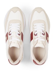 Tommy Hilfiger Elevated White Trainers - Image 3 of 4