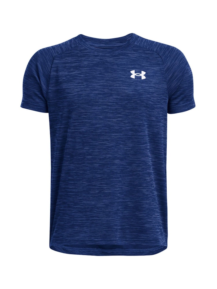 Under Armour Blue Tech Textured T-Shirt - Image 1 of 3