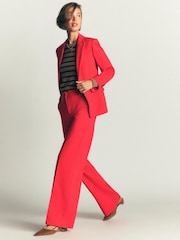 Boden Red Belgravia Ponte Trousers - Image 1 of 7