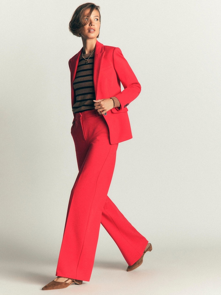 Boden Red Belgravia Ponte Trousers - Image 1 of 7