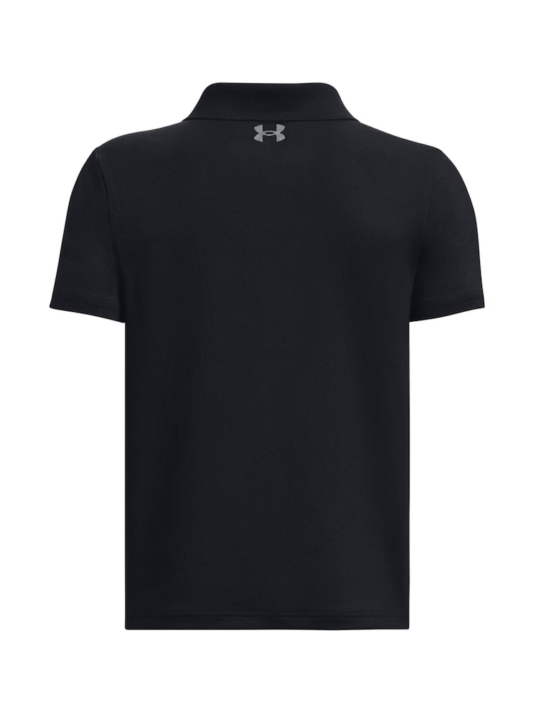 Under Armour Black Performance Polo Shirt - Image 2 of 2
