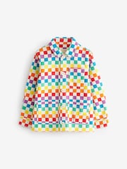 Little Bird by Jools Oliver Multi 100% Cotton Checkerboard Shacket - Image 17 of 20